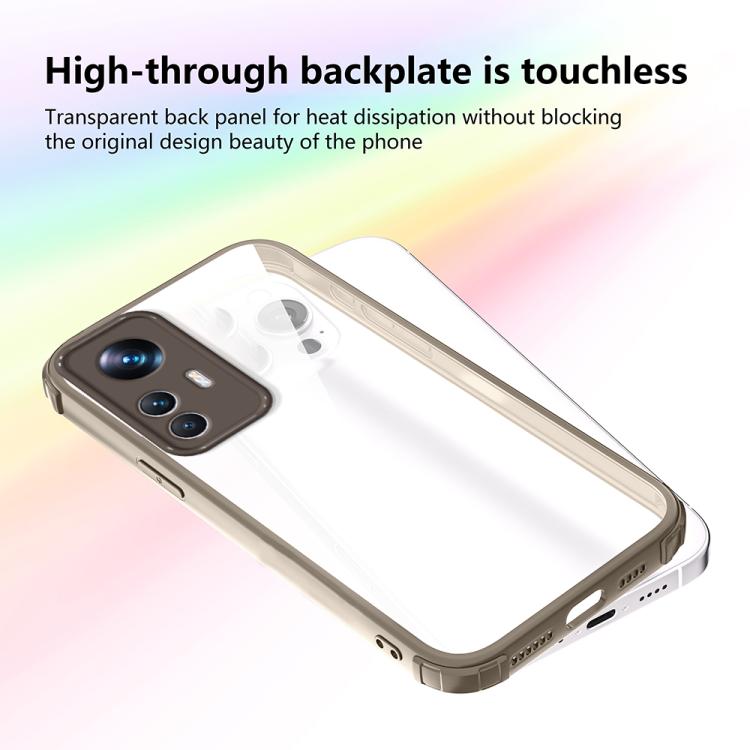 For Xiaomi 12T / 12T Pro Four Corners Shield Shockproof TPU Hybrid PC Phone Case