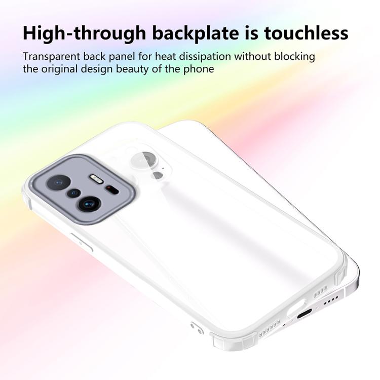 For Xiaomi 11T / 11T Pro Four Corners Shield Shockproof TPU Hybrid PC Phone Case