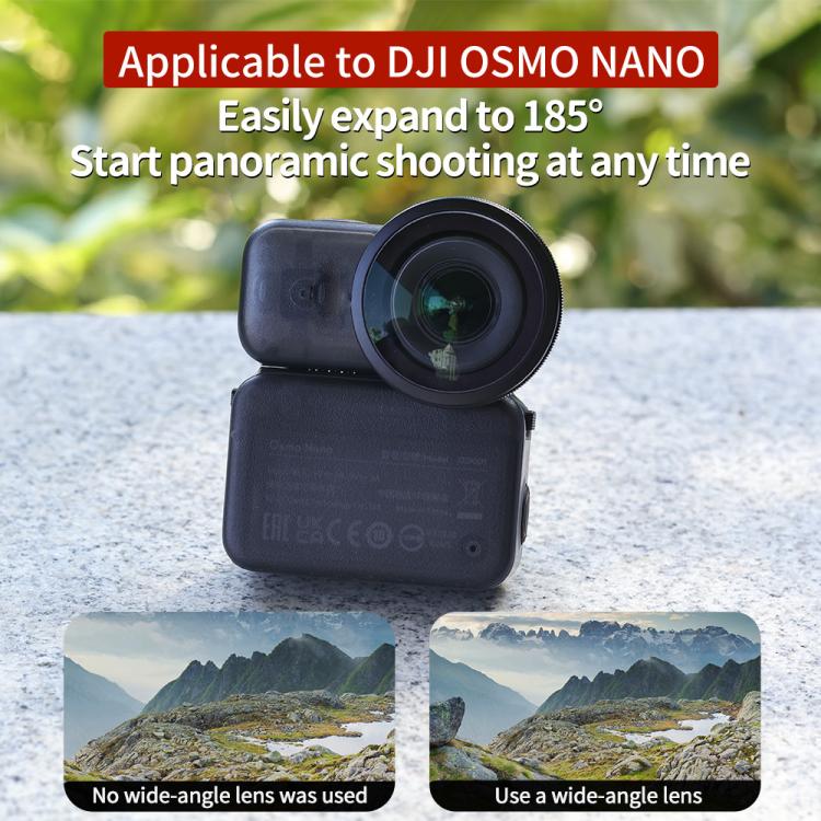 For DJI Osmo Nano JSR Lens Filter, Filter:Wide Lens