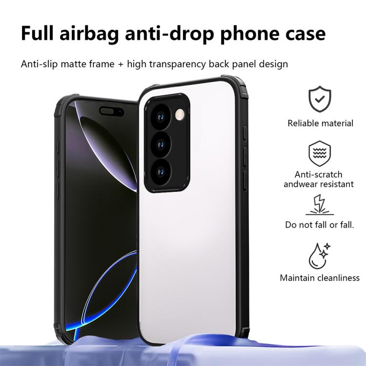 For Redmi 15 5G / 4G EU 171mm Four Corners Shield Shockproof TPU Hybrid PC Phone Case