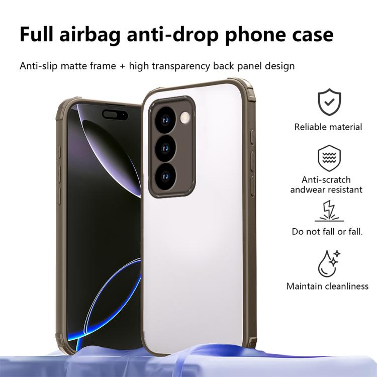 For Redmi 15 5G / 4G EU 171mm Four Corners Shield Shockproof TPU Hybrid PC Phone Case