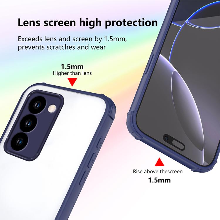 For Redmi 15 5G / 4G EU 171mm Four Corners Shield Shockproof TPU Hybrid PC Phone Case