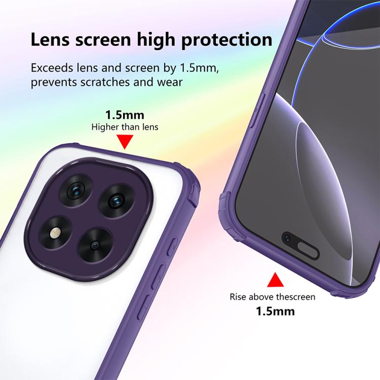 For Redmi Note 14 Pro / 14 Pro+ 5G Four Corners Shield Shockproof TPU Hybrid PC Phone Case