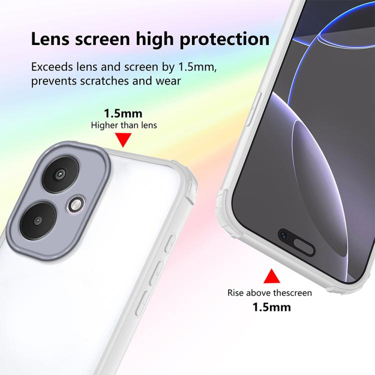 For Redmi 13C 5G Four Corners Shield Shockproof TPU Hybrid PC Phone Case