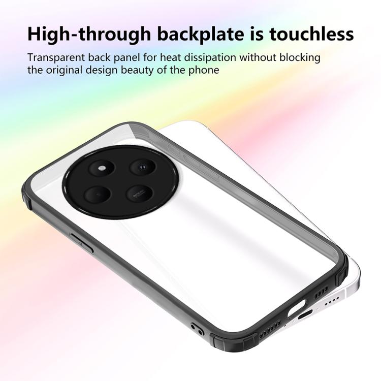 For Redmi 14C 4G / A4 5G Four Corners Shield Shockproof TPU Hybrid PC Phone Case