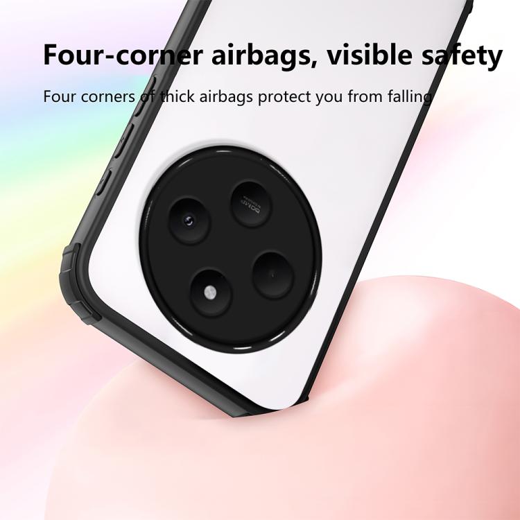 For Redmi 14C 4G / A4 5G Four Corners Shield Shockproof TPU Hybrid PC Phone Case