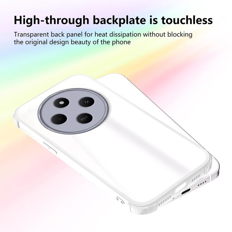 For Redmi 14C 4G / A4 5G Four Corners Shield Shockproof TPU Hybrid PC Phone Case