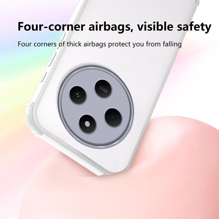For Redmi 14C 4G / A4 5G Four Corners Shield Shockproof TPU Hybrid PC Phone Case