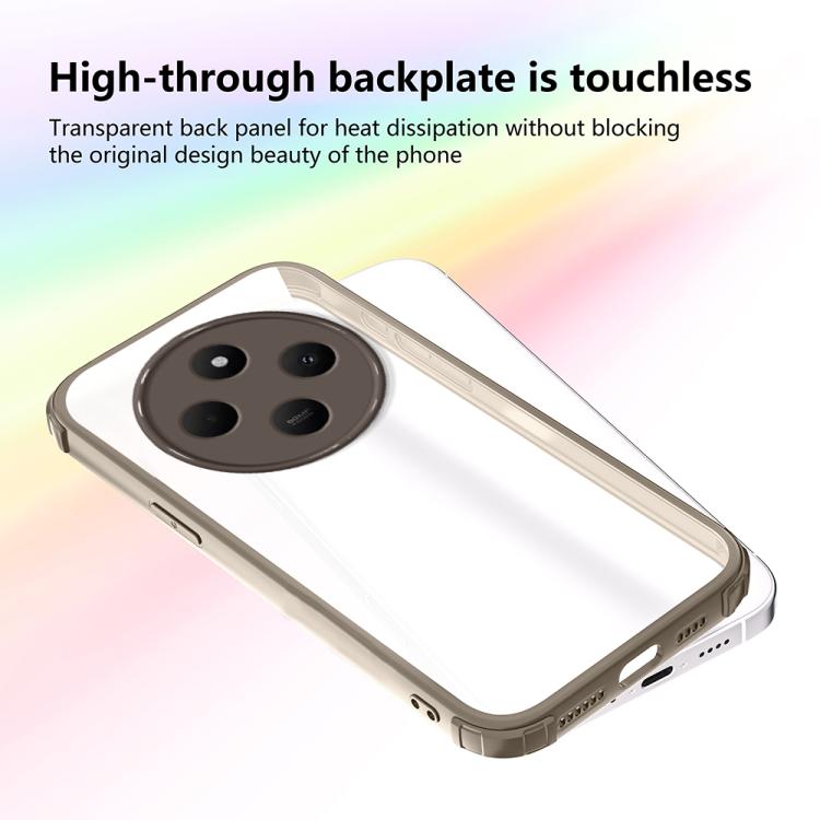 For Redmi 14C 4G / A4 5G Four Corners Shield Shockproof TPU Hybrid PC Phone Case