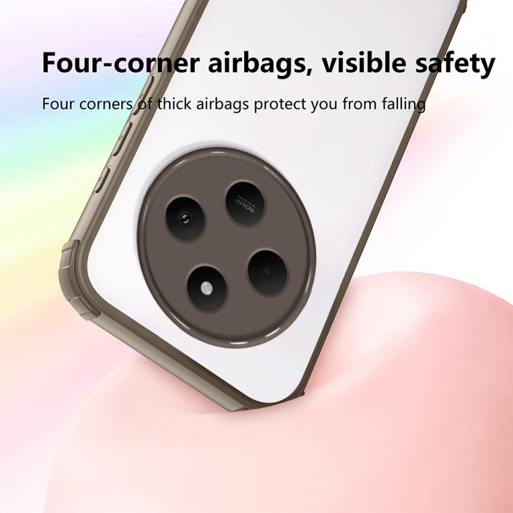 For Redmi 14C 4G / A4 5G Four Corners Shield Shockproof TPU Hybrid PC Phone Case
