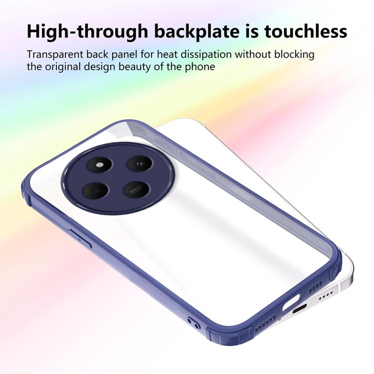 For Redmi 14C 4G / A4 5G Four Corners Shield Shockproof TPU Hybrid PC Phone Case