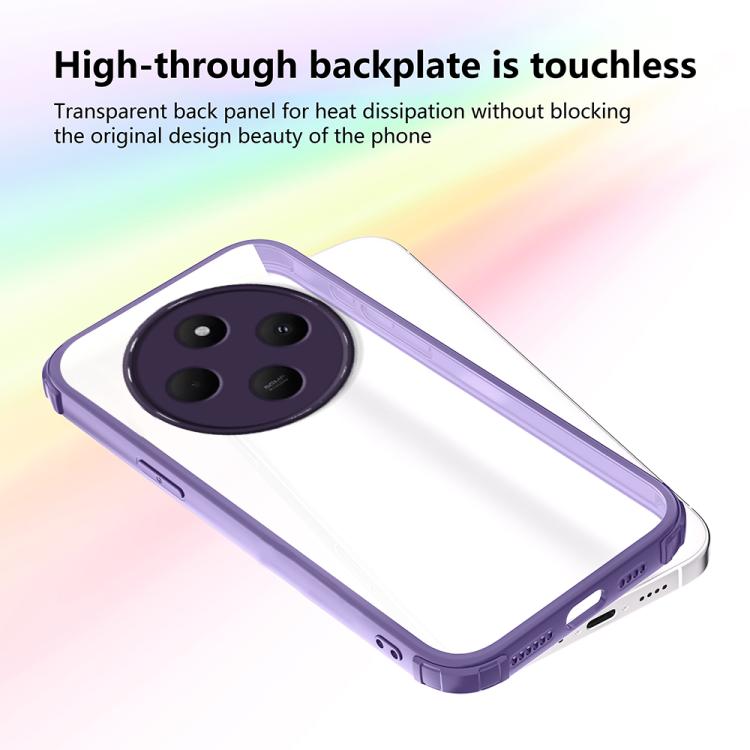 For Redmi 14C 4G / A4 5G Four Corners Shield Shockproof TPU Hybrid PC Phone Case