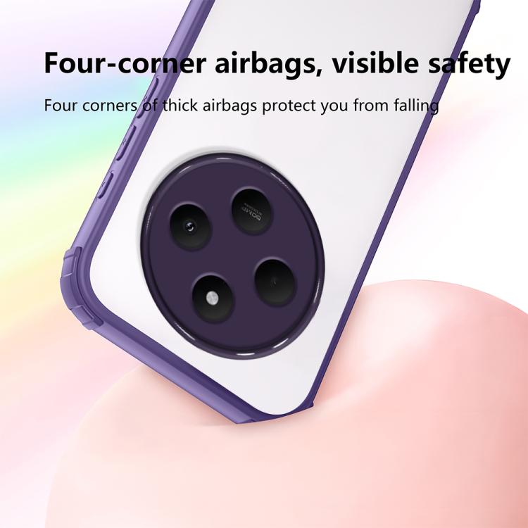 For Redmi 14C 4G / A4 5G Four Corners Shield Shockproof TPU Hybrid PC Phone Case
