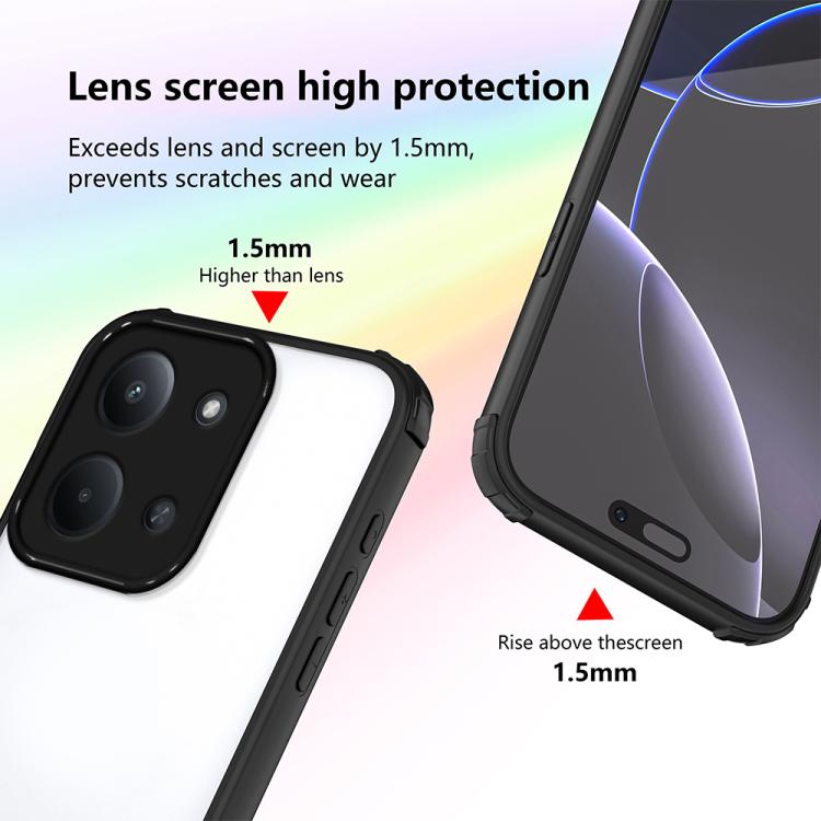 For Redmi 15C 5G / 4G Global 171mm Four Corners Shield Shockproof TPU Hybrid PC Phone Case