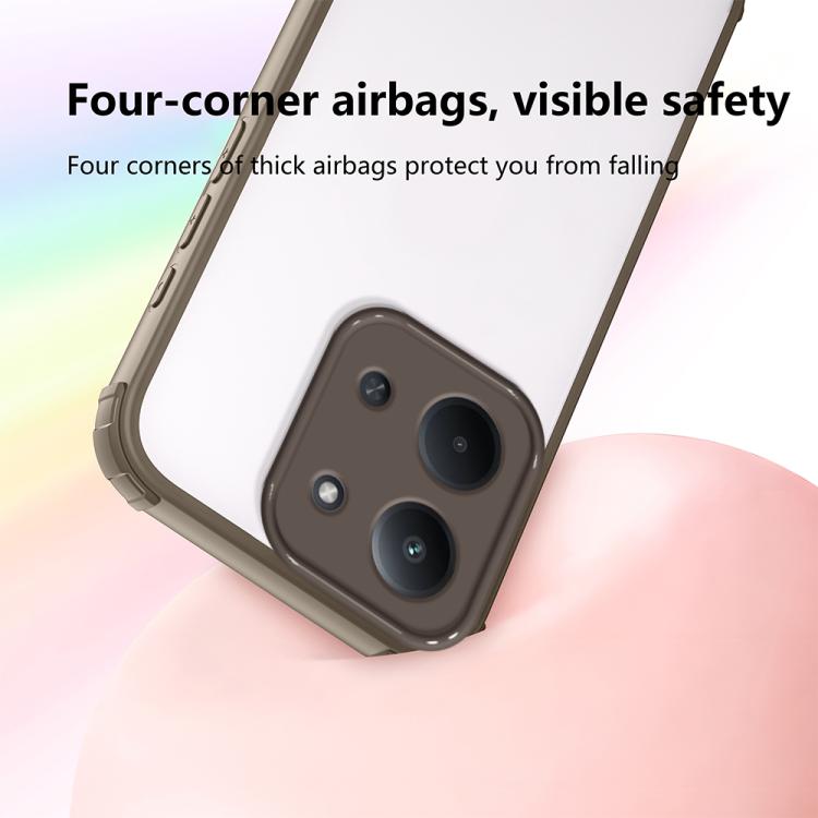 For Redmi 15C 5G / 4G Global 171mm Four Corners Shield Shockproof TPU Hybrid PC Phone Case