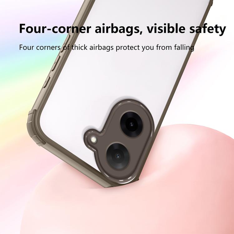 For Redmi A5 4G 171.7mm / Poco C71 Four Corners Shield Shockproof TPU Hybrid PC Phone Case