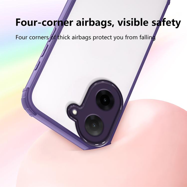 For Redmi A5 4G 171.7mm / Poco C71 Four Corners Shield Shockproof TPU Hybrid PC Phone Case