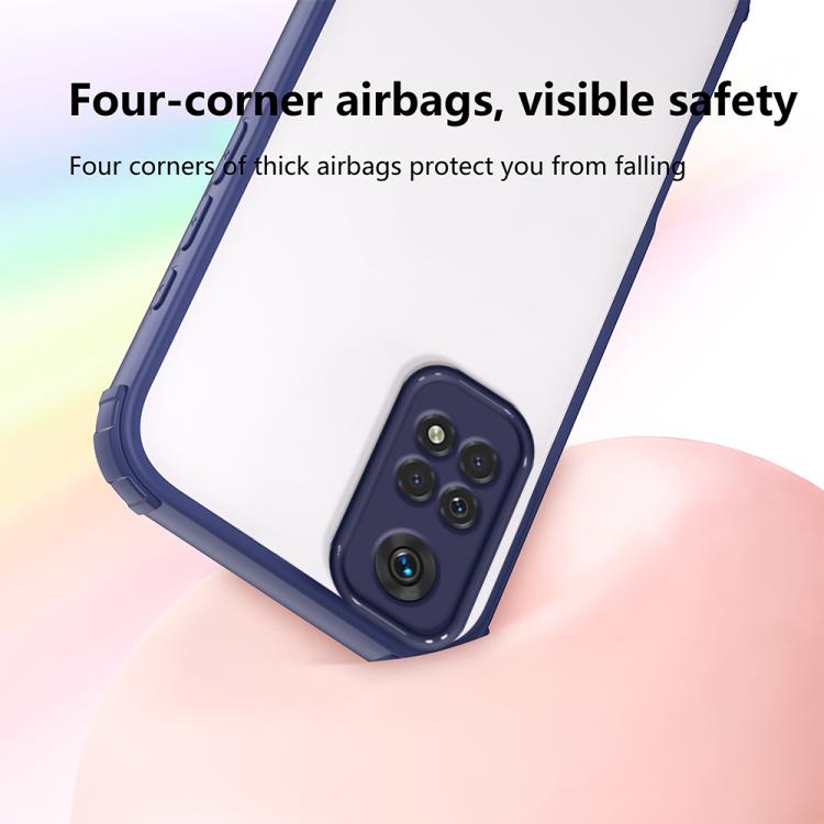 For Redmi Note 11 Global  Four Corners Shield Shockproof TPU Hybrid PC Phone Case