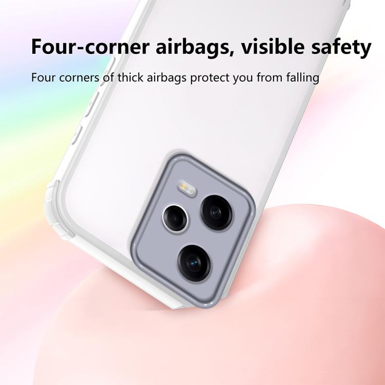 For Redmi Note 12 Pro 5G Global Four Corners Shield Shockproof TPU Hybrid PC Phone Case