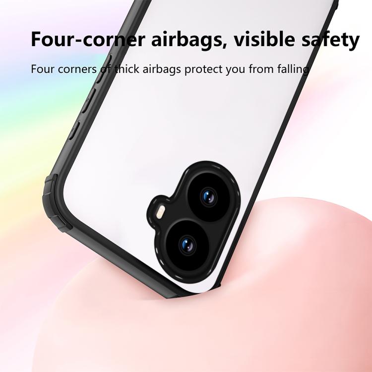 For Redmi Turbo 4 / Xiaomi Poco X7 Pro Four Corners Shield Shockproof TPU Hybrid PC Phone Case