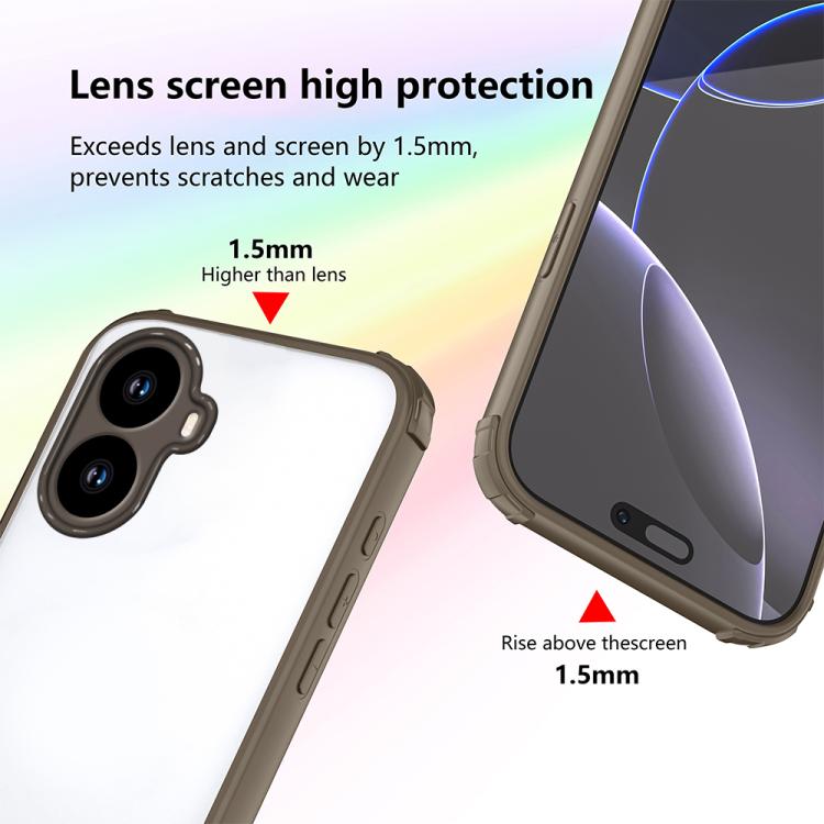 For Redmi Turbo 4 / Xiaomi Poco X7 Pro Four Corners Shield Shockproof TPU Hybrid PC Phone Case