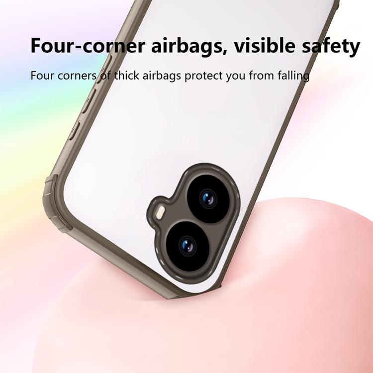For Redmi Turbo 4 / Xiaomi Poco X7 Pro Four Corners Shield Shockproof TPU Hybrid PC Phone Case