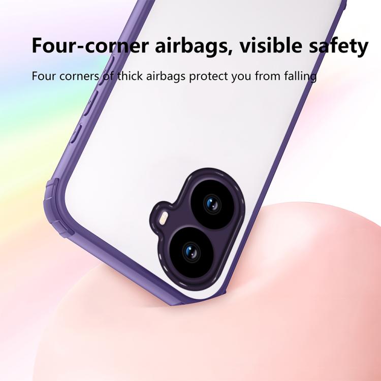 For Redmi Turbo 4 / Xiaomi Poco X7 Pro Four Corners Shield Shockproof TPU Hybrid PC Phone Case