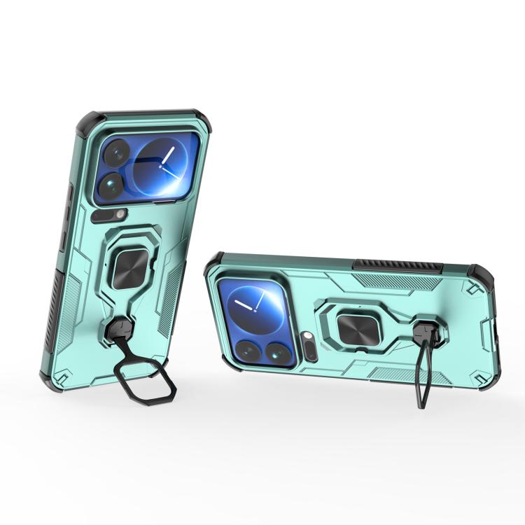 For Xiaomi 17 Pro Max Metal Kickstand TPU Hybrid PC Phone Case
