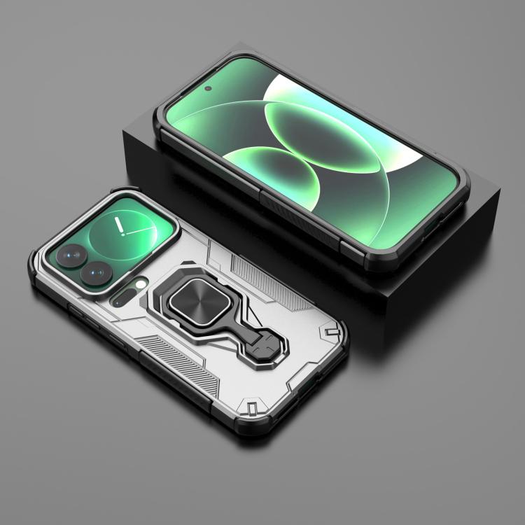 For Xiaomi 17 Pro Metal Kickstand TPU Hybrid PC Phone Case