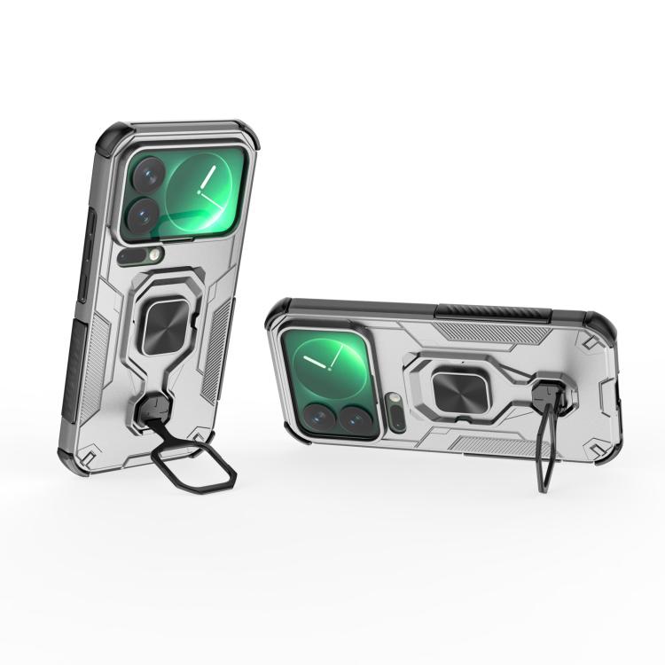 For Xiaomi 17 Pro Metal Kickstand TPU Hybrid PC Phone Case