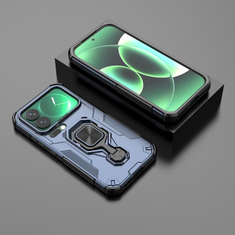 For Xiaomi 17 Pro Metal Kickstand TPU Hybrid PC Phone Case