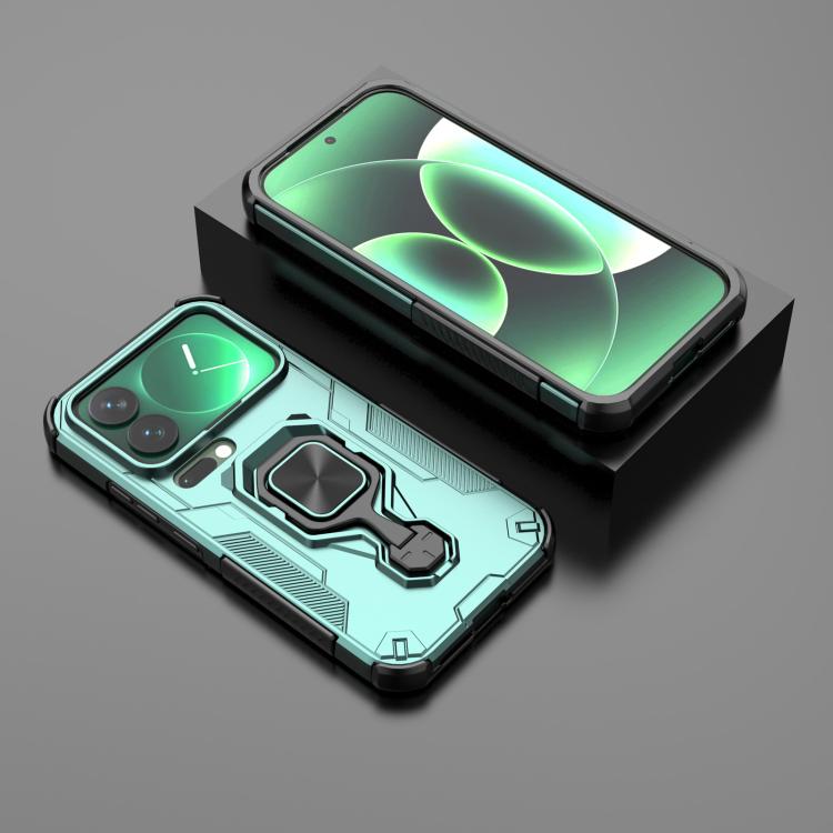 For Xiaomi 17 Pro Metal Kickstand TPU Hybrid PC Phone Case