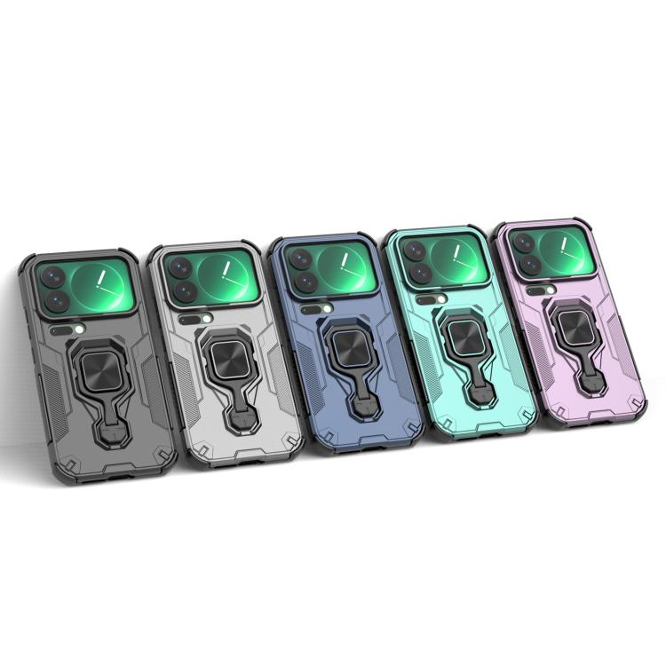 For Xiaomi 17 Pro Metal Kickstand TPU Hybrid PC Phone Case
