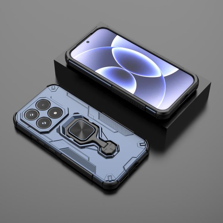 For Xiaomi 17 Metal Kickstand TPU Hybrid PC Phone Case