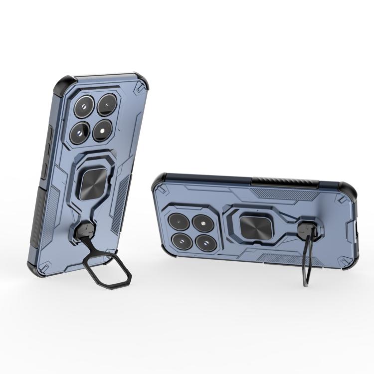 For Xiaomi 17 Metal Kickstand TPU Hybrid PC Phone Case