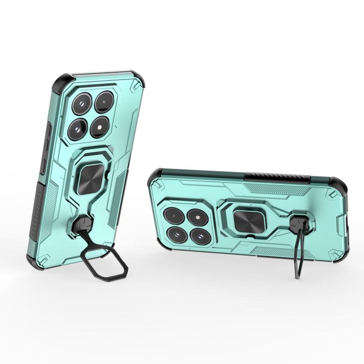 For Xiaomi 17 Metal Kickstand TPU Hybrid PC Phone Case