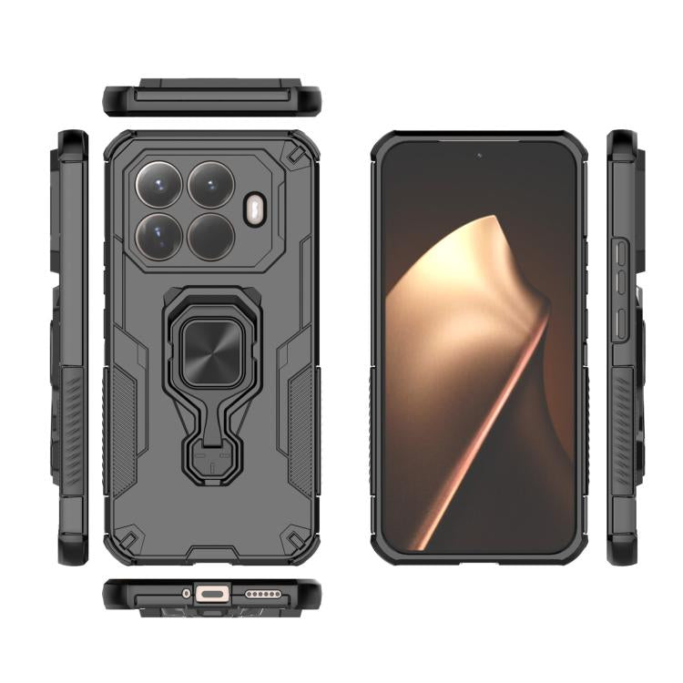 For Xiaomi 15T Pro Metal Kickstand TPU Hybrid PC Phone Case