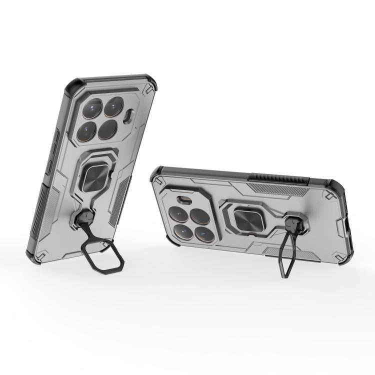 For Xiaomi 15T Pro Metal Kickstand TPU Hybrid PC Phone Case