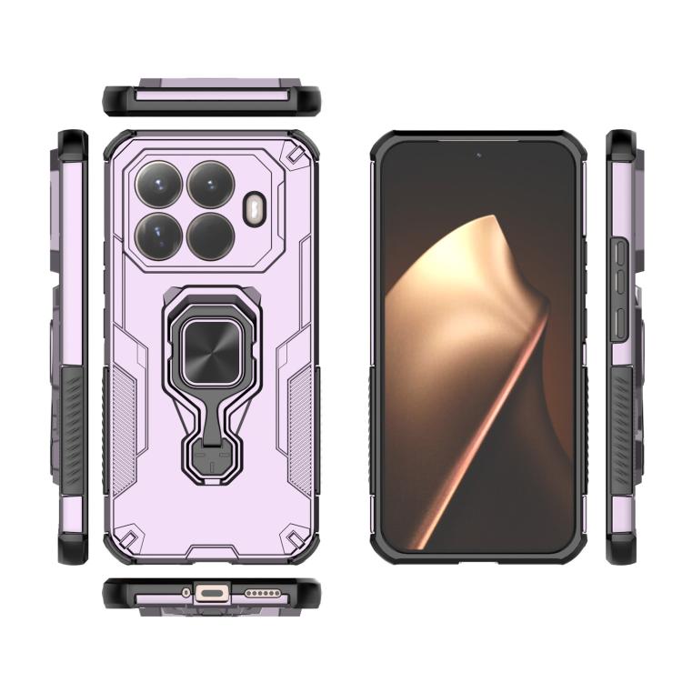 For Xiaomi 15T Pro Metal Kickstand TPU Hybrid PC Phone Case