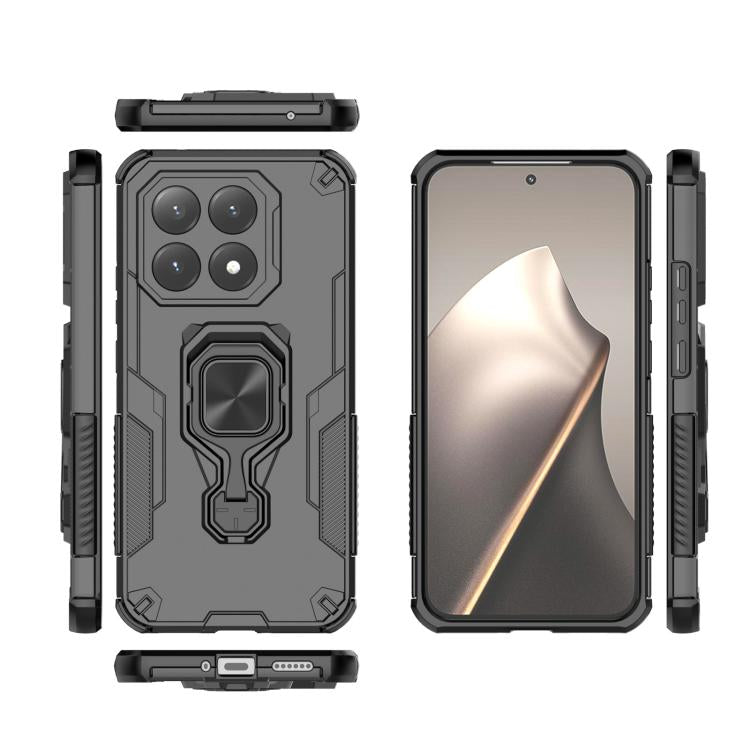 For Xiaomi 15T Metal Kickstand TPU Hybrid PC Phone Case