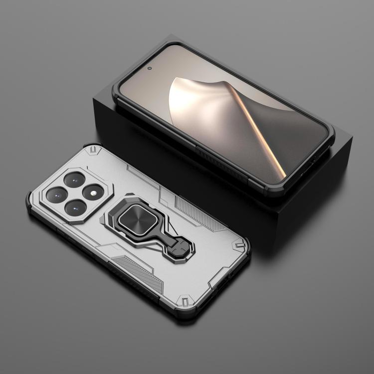 For Xiaomi 15T Metal Kickstand TPU Hybrid PC Phone Case