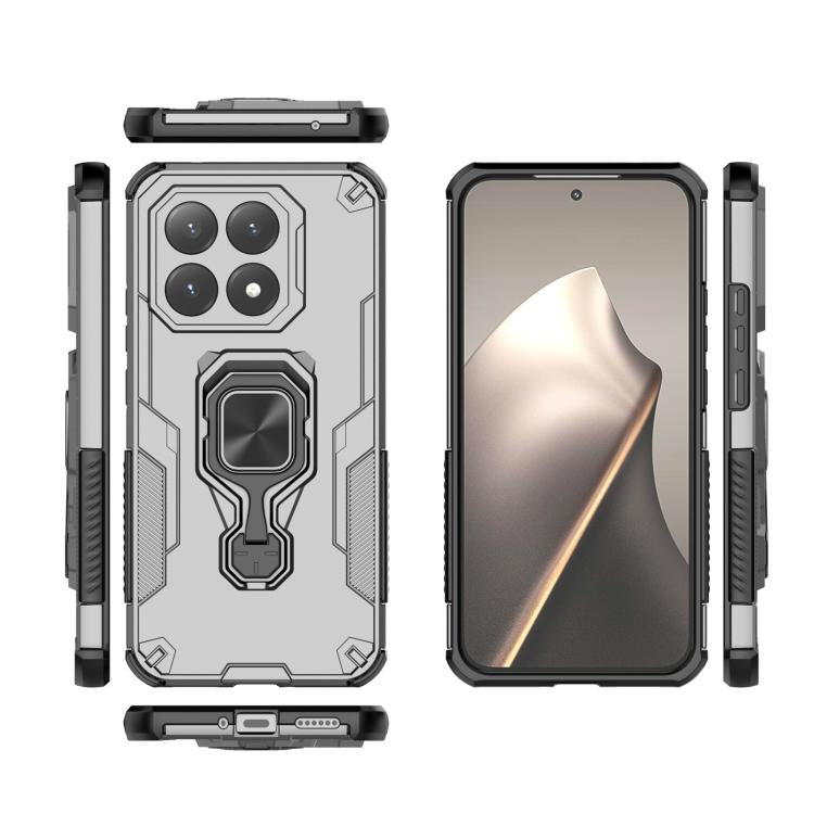 For Xiaomi 15T Metal Kickstand TPU Hybrid PC Phone Case