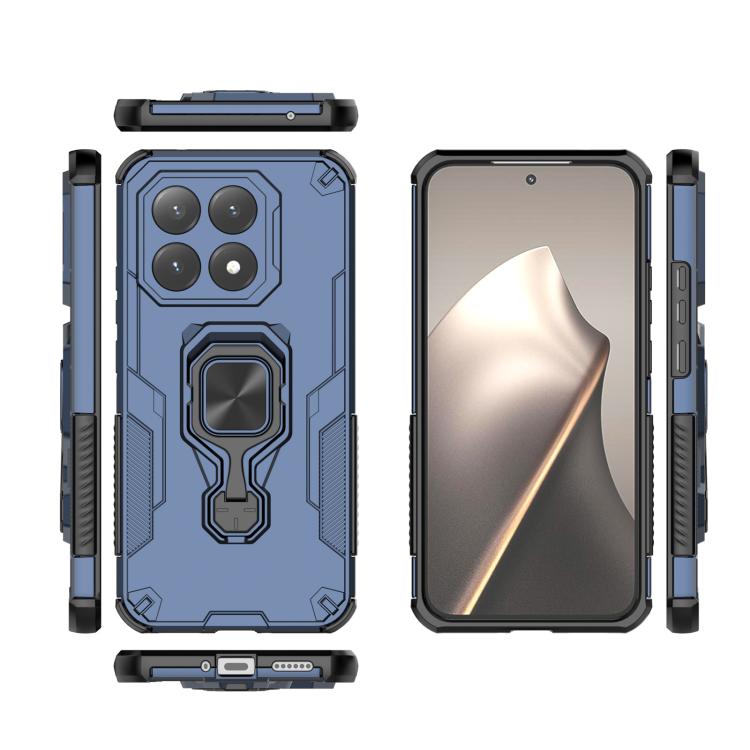 For Xiaomi 15T Metal Kickstand TPU Hybrid PC Phone Case