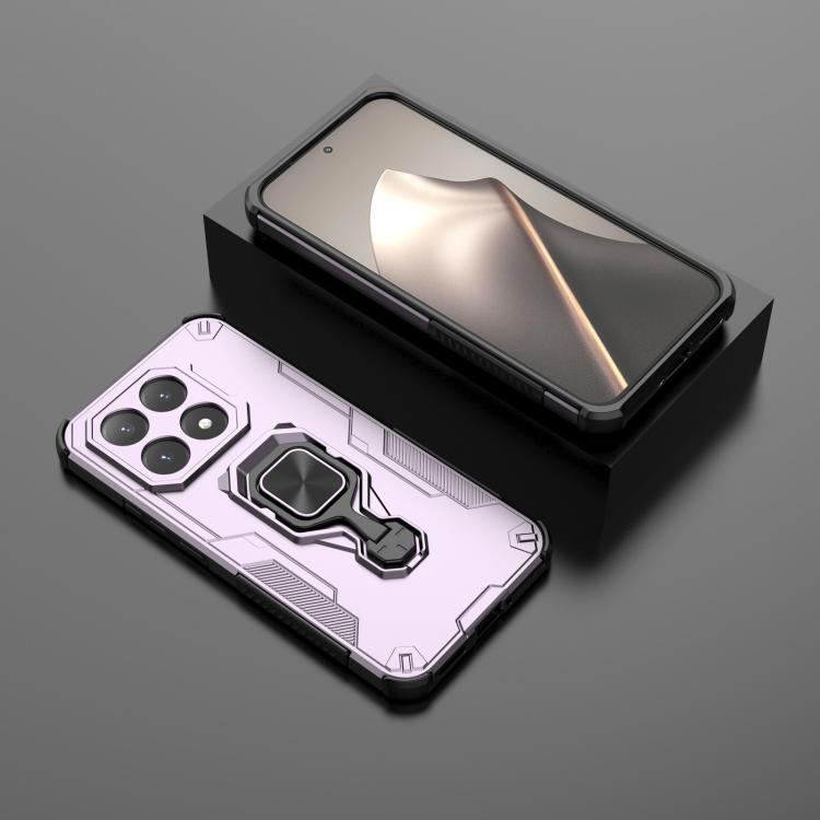 For Xiaomi 15T Metal Kickstand TPU Hybrid PC Phone Case