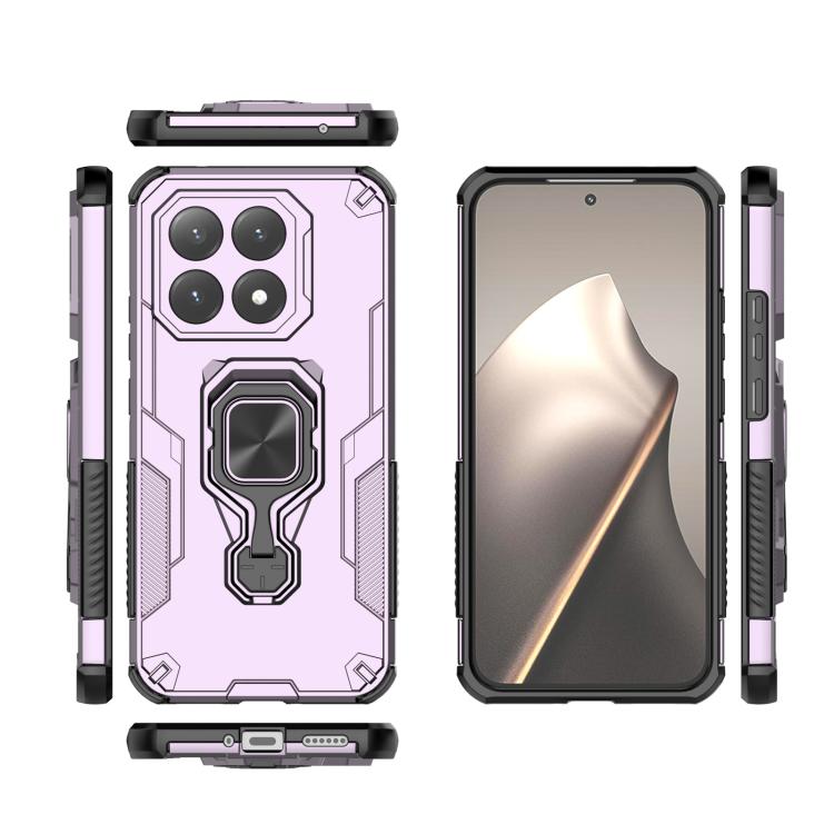 For Xiaomi 15T Metal Kickstand TPU Hybrid PC Phone Case