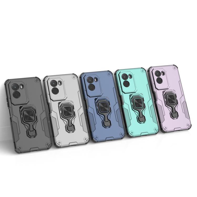 For Xiaomi Poco M7 4G 169mm Metal Kickstand TPU Hybrid PC Phone Case