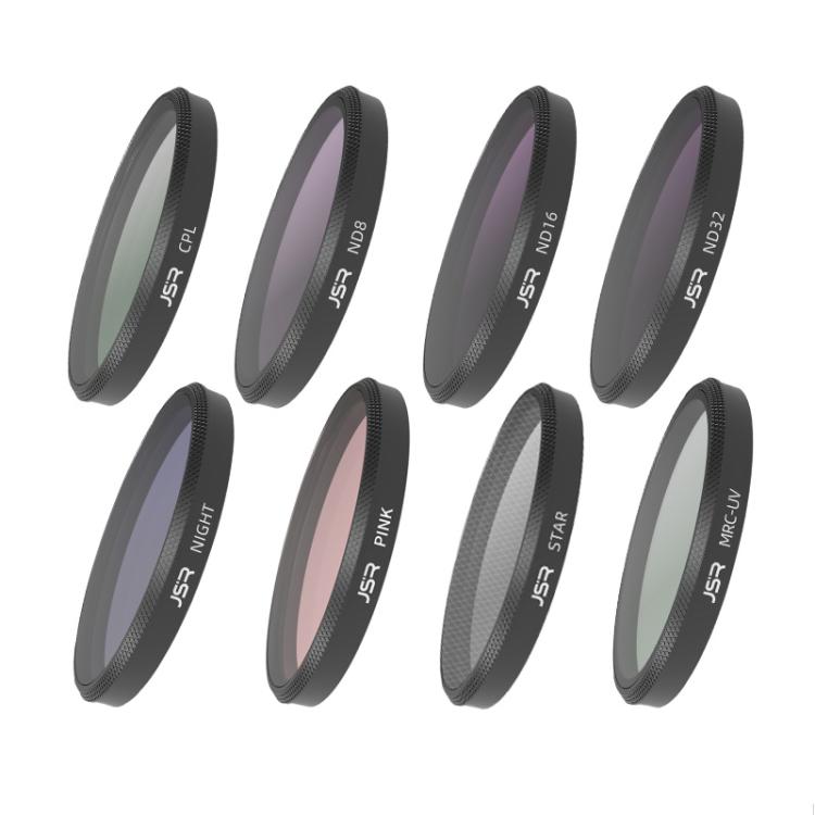 For Insta360 GO Ultra JSR Diving Filter for Waterproof Case, Filter:8 in 1 ND CPL UV Mixed