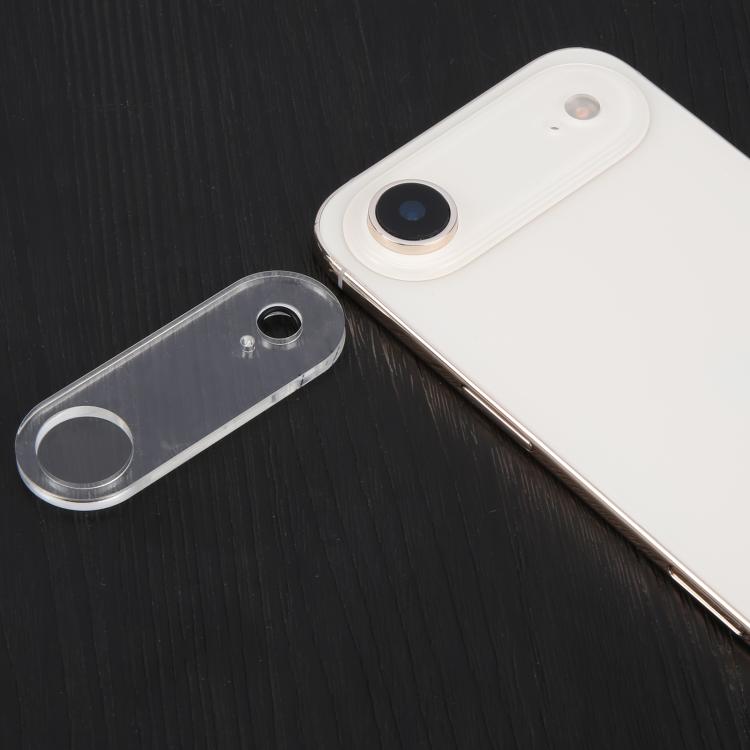 For iPhone Air Silk Printed Large Arc Tempered Glass Back Camera Film