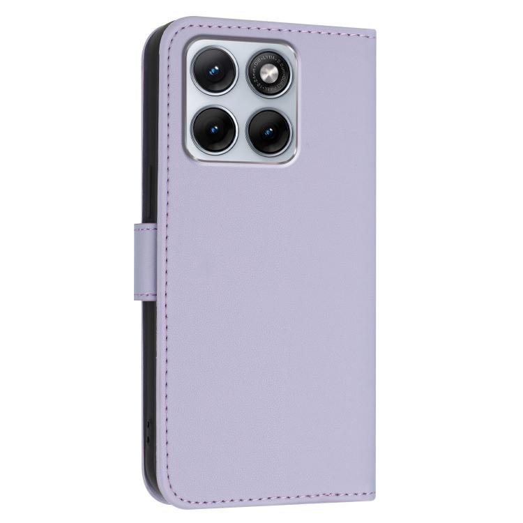 For Motorola Edge 70 Fusion 5G Triangle Pattern Buckle Clasp Leather Phone Case