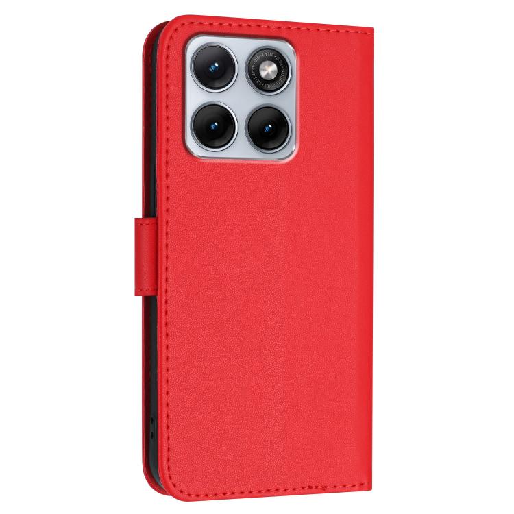 For Motorola Edge 70 Fusion 5G Triangle Pattern Buckle Clasp Leather Phone Case